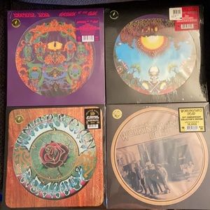 Grateful Dead 50th Anniversary Ltd. Collector Edition Lot of 4 LPs- Sealed Mint